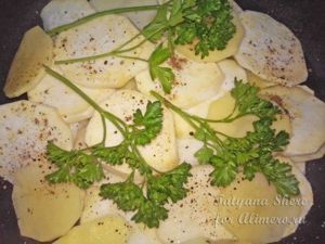 Картофельный гратен