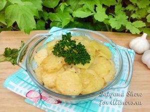 Картофельный гратен