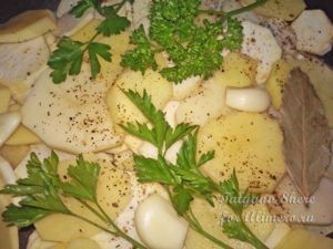 Картофельный гратен