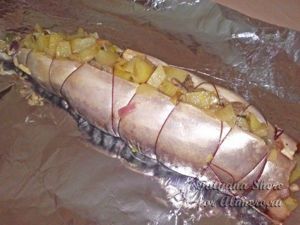 Скумбрия фаршированная