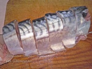 Скумбрия, запеченная в духовке