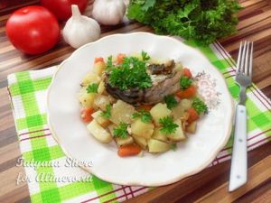 Скумбрия, запеченная в духовке