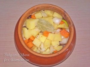 Картофель в горшочках