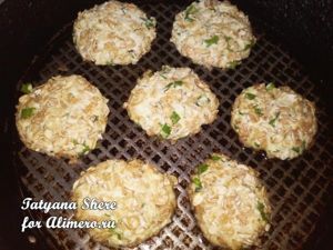 Сырники с зеленым луком