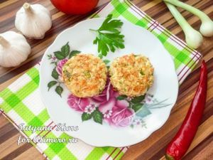 Сырники с зеленым луком
