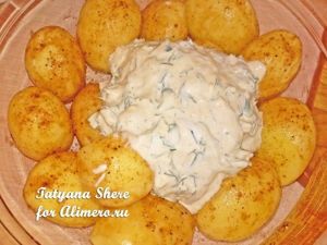 Молодая картошка в духовке