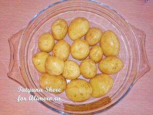 Молодая картошка в духовке