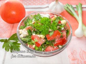 Салат из яиц