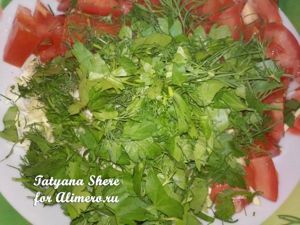 Салат из свежей капусты с фасолью