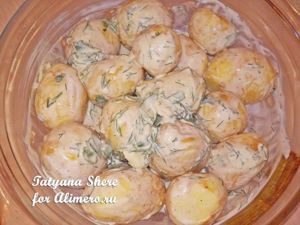 Молодая картошка в духовке