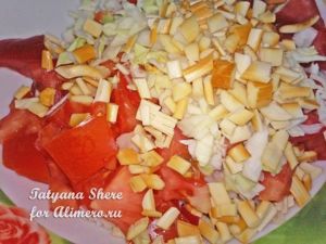 Котлеты с рисом и помидорами