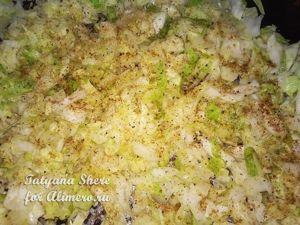 Слойки с сыром и капустой