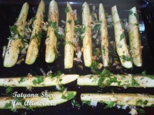 Запеченные кабачки с сыром
