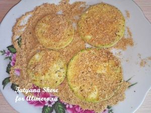 Жареные кабачки в панировке