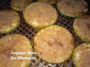 Жареные кабачки в панировке