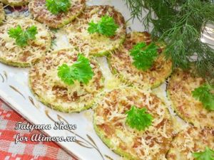 Жареные кабачки в панировке