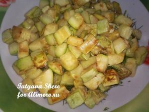 Салат из кабачков