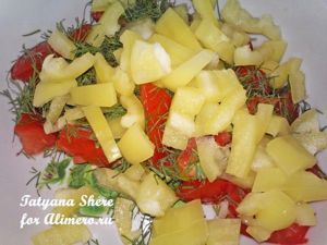 Салат из цветной капусты