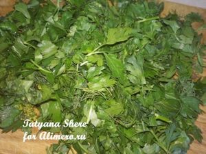 Фасоль с овощами