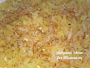 Фарфалле с овощами
