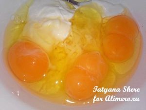 Омлет с овощами