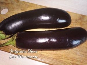 Салат из яиц с баклажанами