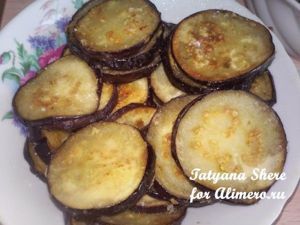Бутерброды с баклажанами
