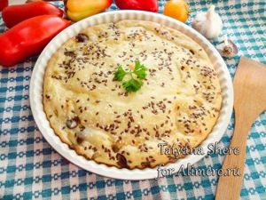 Пирог с грибами