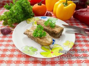 Шницель из баклажанов