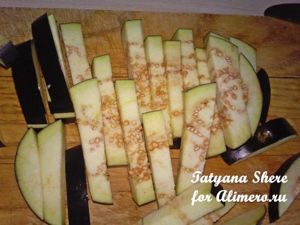 Салат из баклажанов с сыром