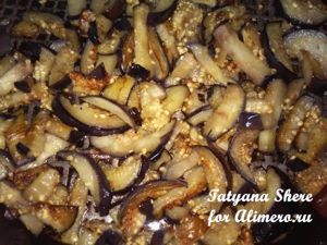 Салат из баклажанов с сыром