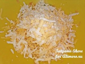 Салат с яблоком и сыром
