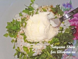 Рулетики из баклажанов