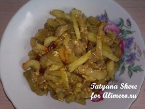 Жареные баклажаны