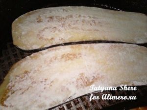 Рулетики из баклажанов