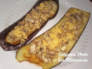 Рулетики из баклажанов