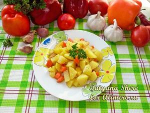 Вкусная картошка в духовке