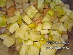 Чечевица с овощами