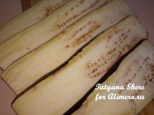 Рулетики из баклажанов