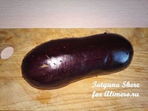 Лодочки из баклажанов