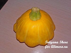 Закуска из патиссонов