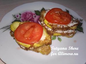 Закуска из патиссонов