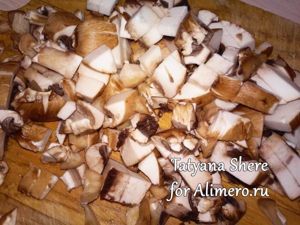 Грибной паштет с сыром