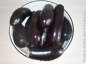 Баклажаны острые