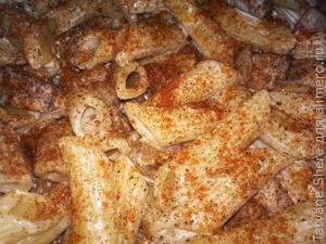 Макароны с баклажанами