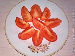 Помидоры с сыром