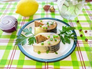 Маринованная скумбрия