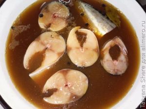 Маринованная скумбрия