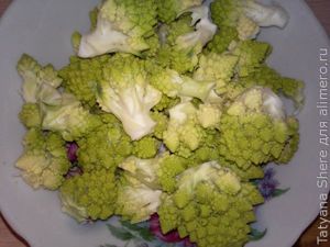Омлет с капустой