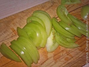 Маринованные зеленые помидоры